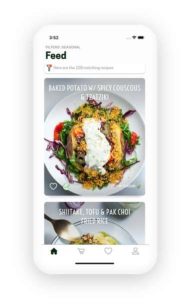 Sustainable Personalized Cooking Apps