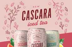 Energizing Cascara Iced Teas