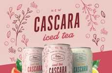 Energizing Cascara Iced Teas