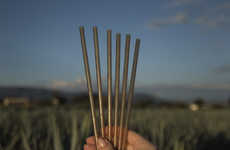 Agave-Based Drinking Straws