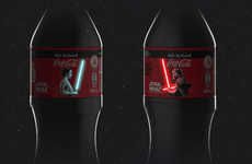 OLED-Equipped Soda Packaging