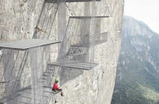 Breathtaking Climber Resting Spots