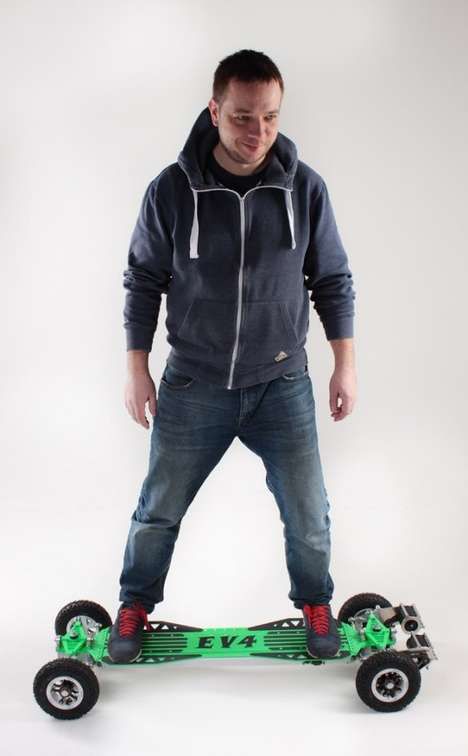Speedy Off-Road Electric Skateboards