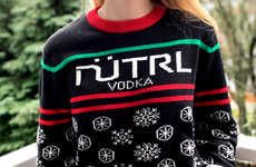 Charitable Vodka Holiday Sweaters