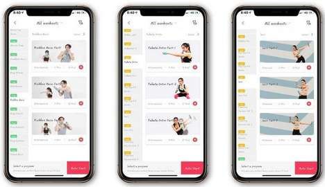App-Connected Workout Weights
