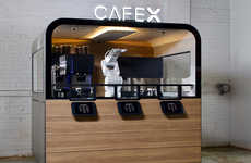 Robot-Powered Airport Cafes