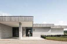 Contemporary Quarry Stone Houses