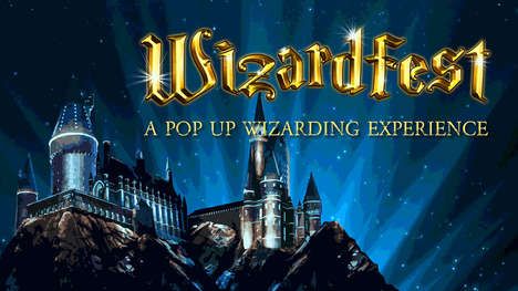 Wizard-Themed Pop-Up Parties