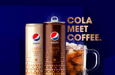 Coffee-Infused Cola Beverages