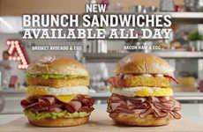 Loaded Brunch Sandwiches