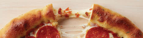 Cheesy Bacon-Filled Crusts