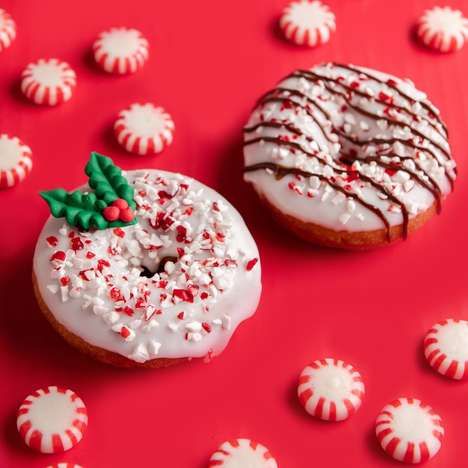 Crushed Peppermint Donut Toppings