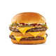 Cheesy Double-Decker Burgers Image 1