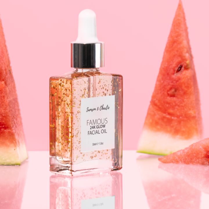 Gold-Flecked Botanical Skincare