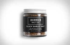 Briny Fermented Garlic Salts