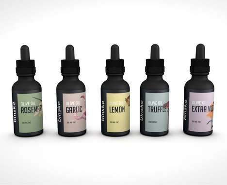 Cannabis-Infused Olive Oil Tinctures