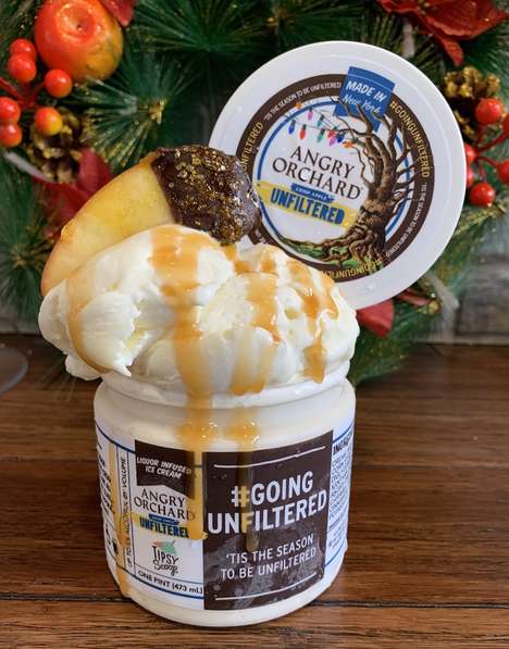 Cider-Infused Ice Creams