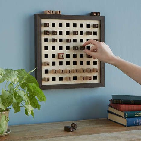 Decorative Wall-Mounted Board Games
