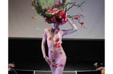 Giant Floral Headdresses
