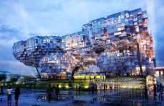 Digital Cloud Skyscrapers