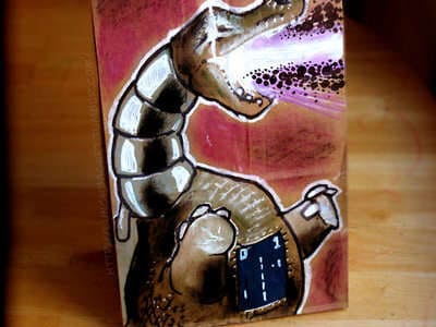 Lunch Bag Art