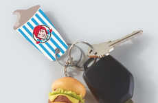 Fast Food-Branded Keychains