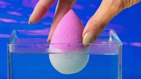 Color-Changing Makeup Sponges