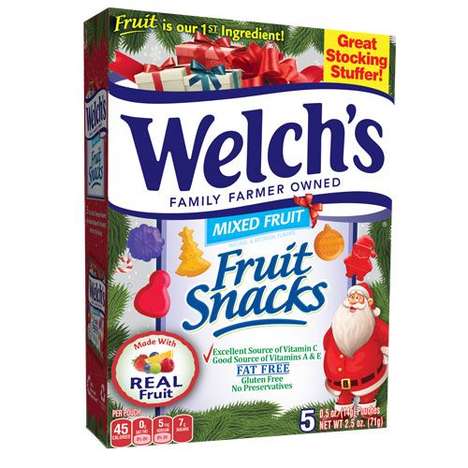 Holiday-Themed Fruit Snacks