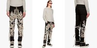 Unconventional Laced Cargo Pants Image 4