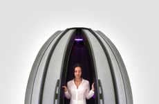 High-Tech Meditation Pods