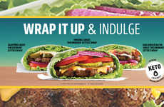 Keto-Friendly Lettuce-Wrapped Burgers