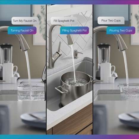 Voice-Controlled Touchless Faucets