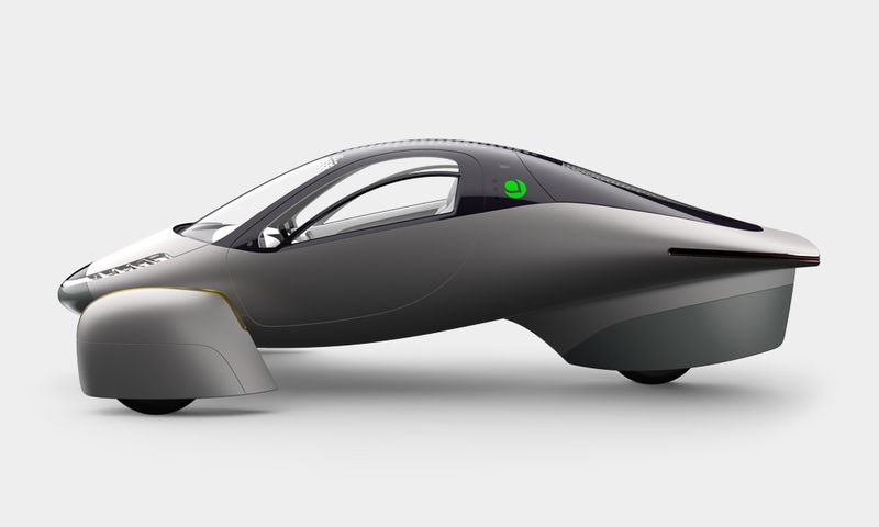 Solar Cell-Covered Cars