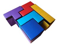 Puzzle-Like Storage Benches Image 5