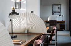 Pleated Fan Privacy Shades