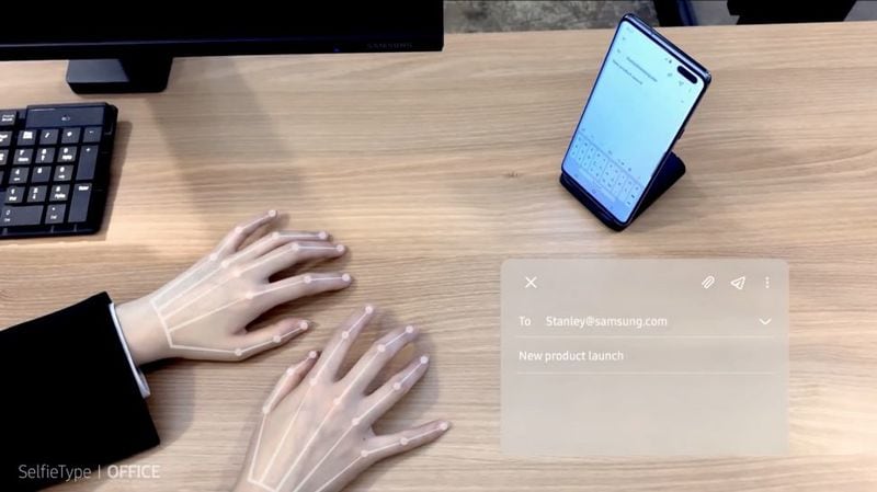 Invisible AI Keyboards