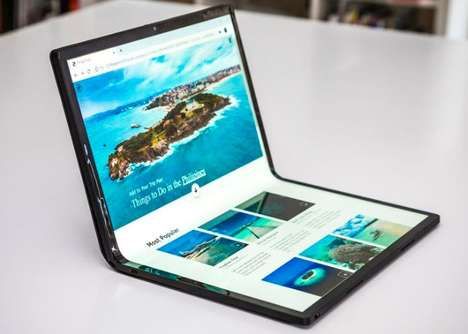 Folding OLED Tablet PCs