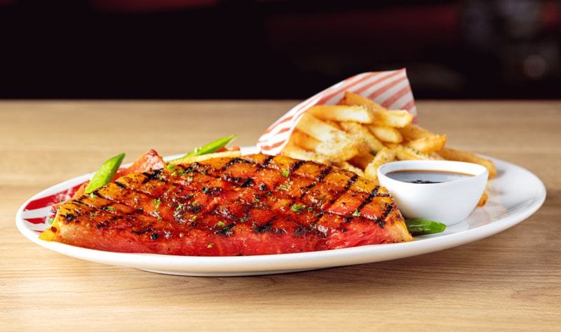 Spicy Watermelon Steaks