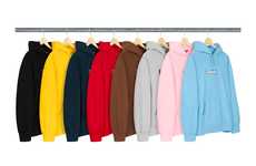 Logo-Centric Minimal Hoodies
