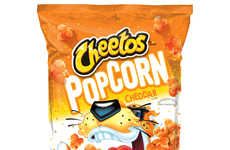 Cheesy Dusted Popcorn Snacks