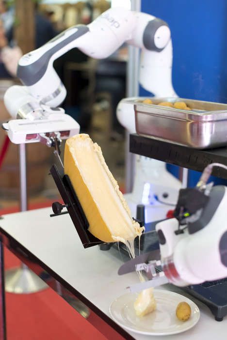 Cheese-Slicing Robots