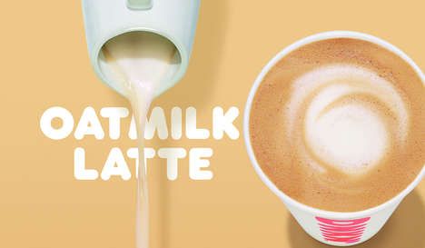 Creamy Oat-Based Lattes