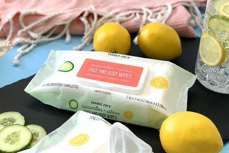Citrus-Scented Facial Wipes