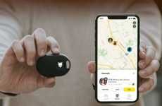 Real-Time Cellular Item Trackers