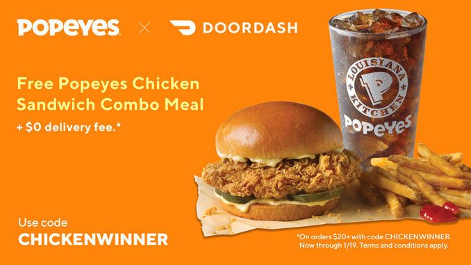 Complimentary Chicken Sandwich Promotions