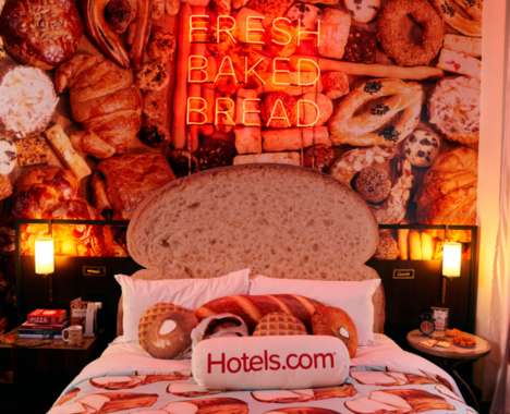 Trend maing image: Bread-Themed Hotel Rooms