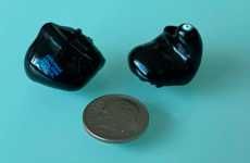 Custom-Molded Sleek Hearing Aids