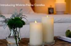 Retractable Flameless Candles