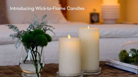Retractable Flameless Candles
