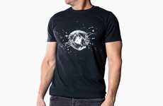 Shattered Vehicle Glass T-Shirts